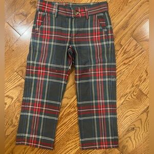 The Beaufort Bonnet Company Boys Plaid Pants Size 4T